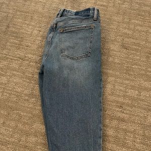 The skinny high rise Abercrombie curve love jeans